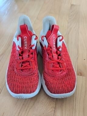 Under Armour Kids Red Curry Athletic Sneakers